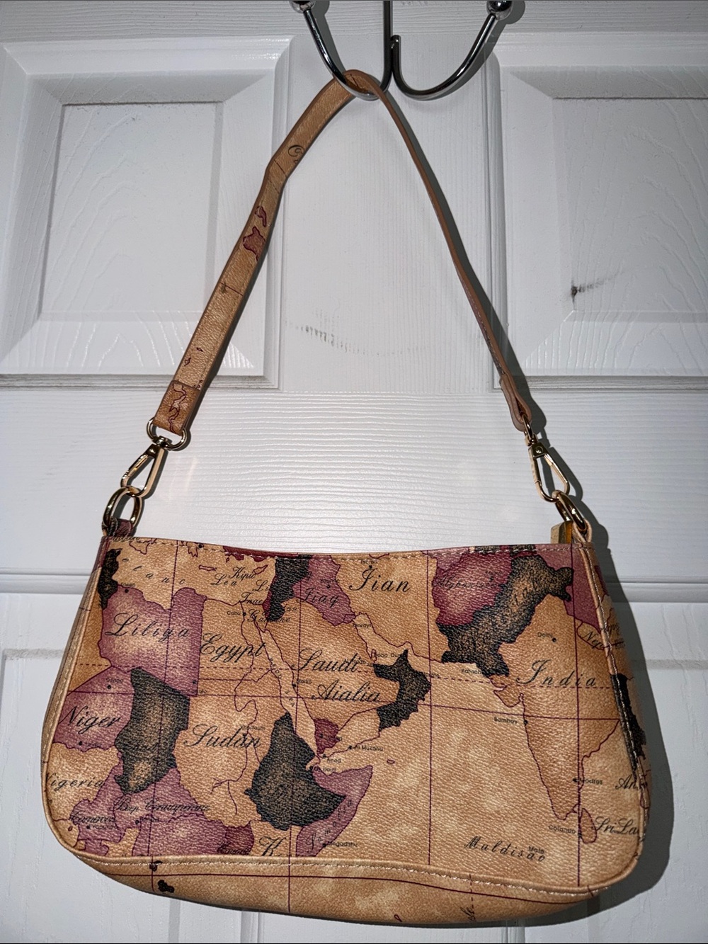 Map Shoulder Bag